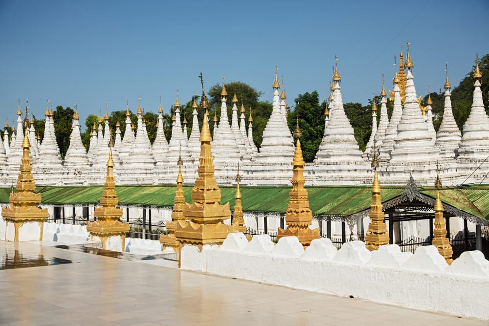 Tempel in Mandalay, Myanmar