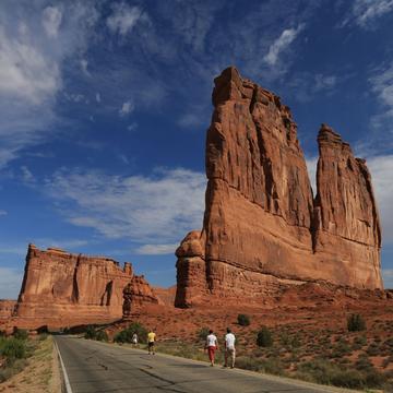 The Organ and the Tower of Babel, Arches nat. Park, USA