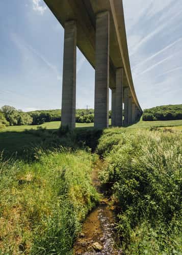 Under the bridge