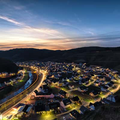 View to Ahr valley, Germany