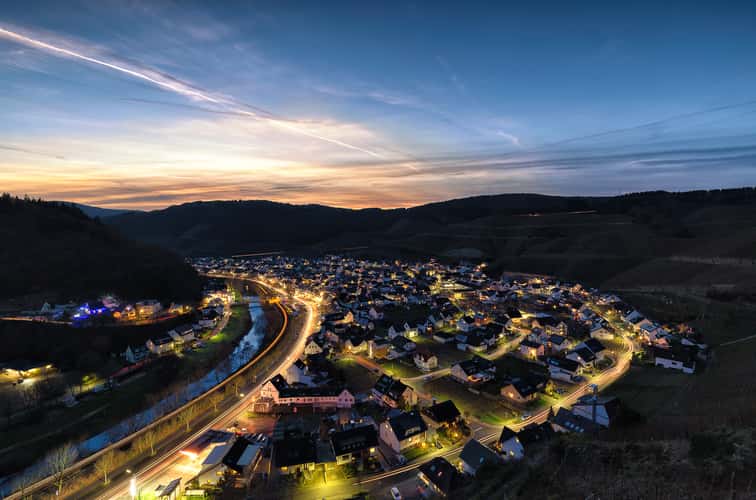 View to Ahr valley