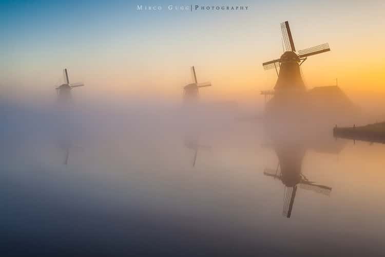 The mills of the Zaanse Schans