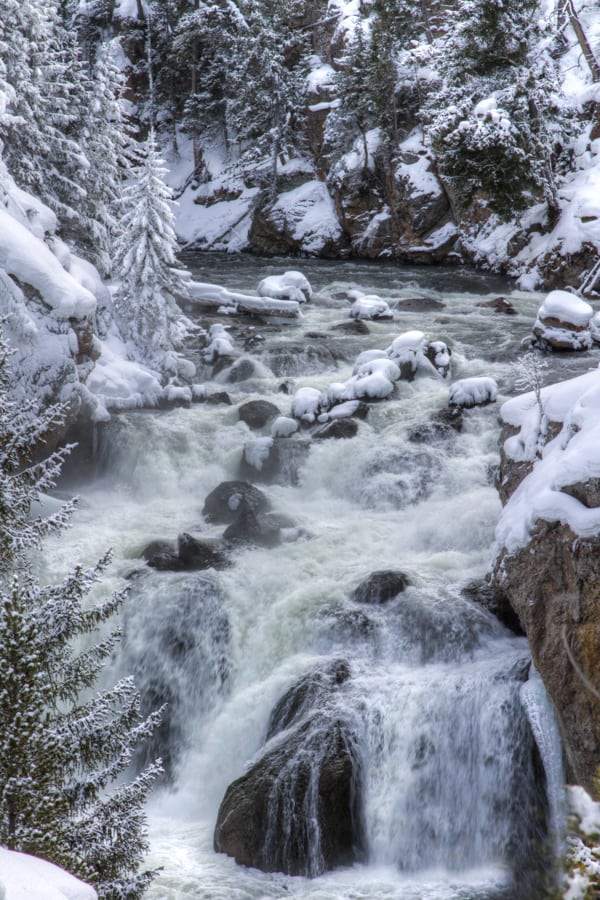 Yellowstone Park - Winter, USA