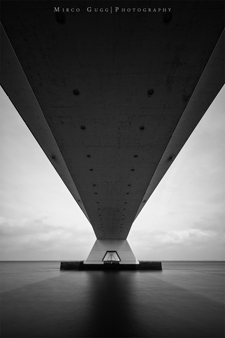 Zeeland Bridge Oosterschelde, Netherlands