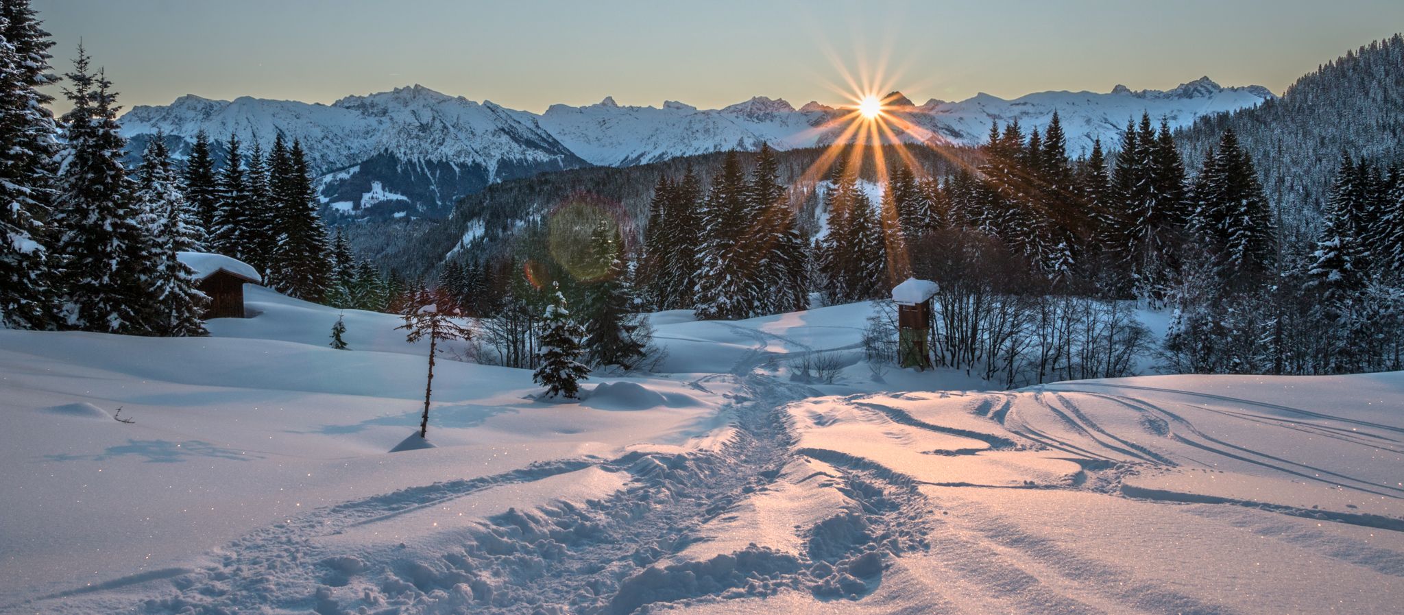 Allgäuer Hochalpen from Wannenkopf, Germany