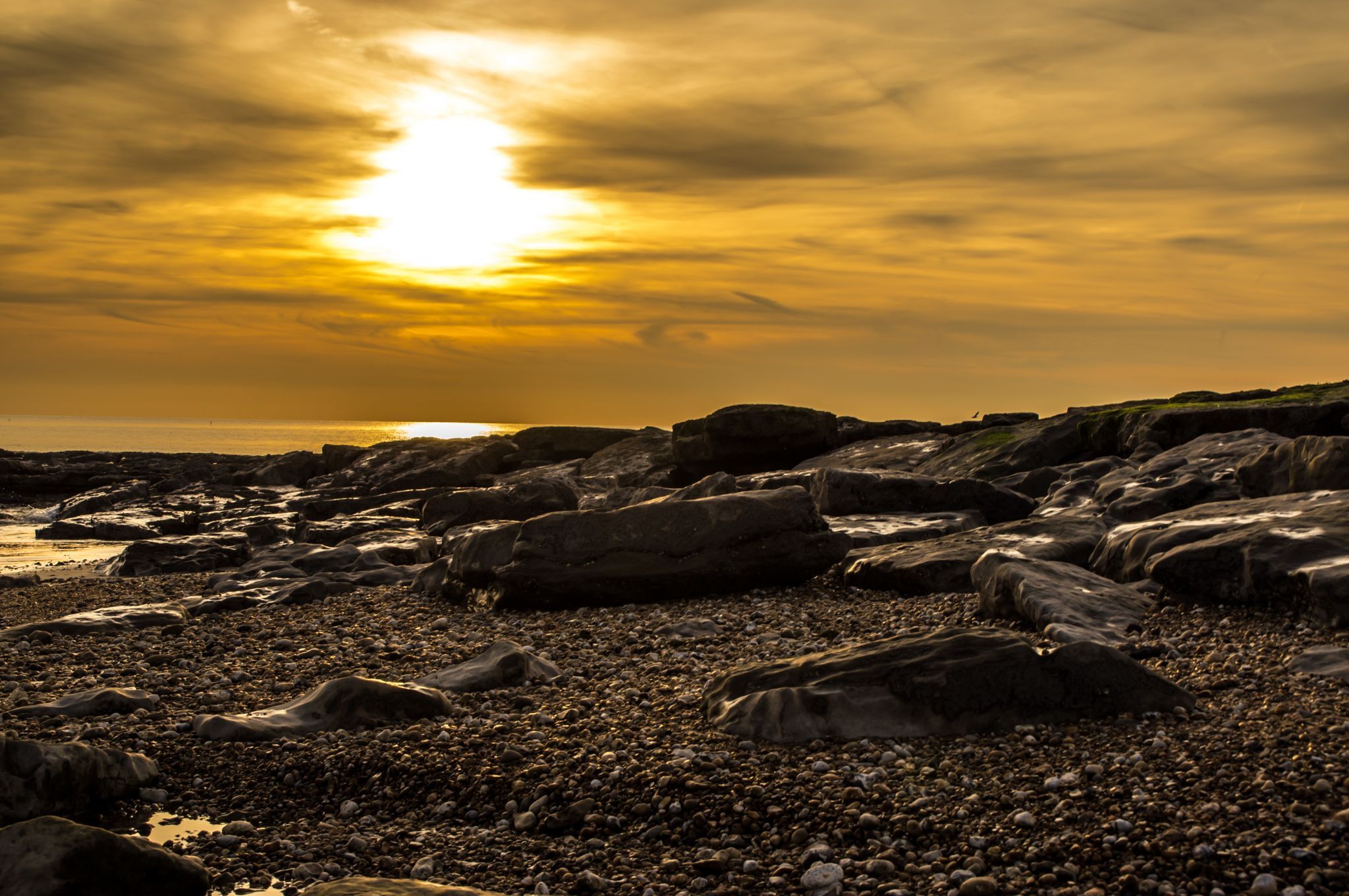 Beach of Ambleteuse, France