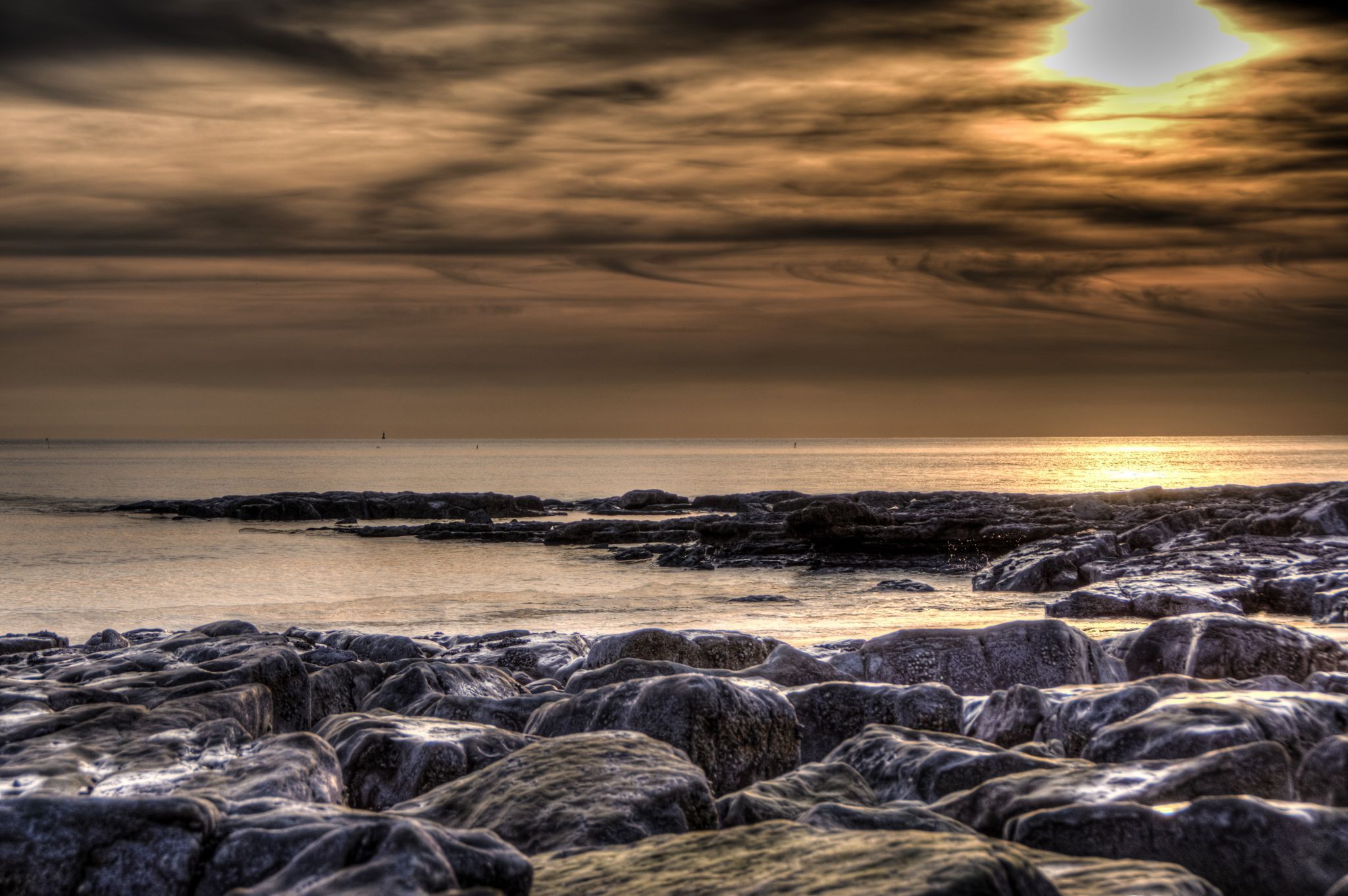 Beach of Ambleteuse, France