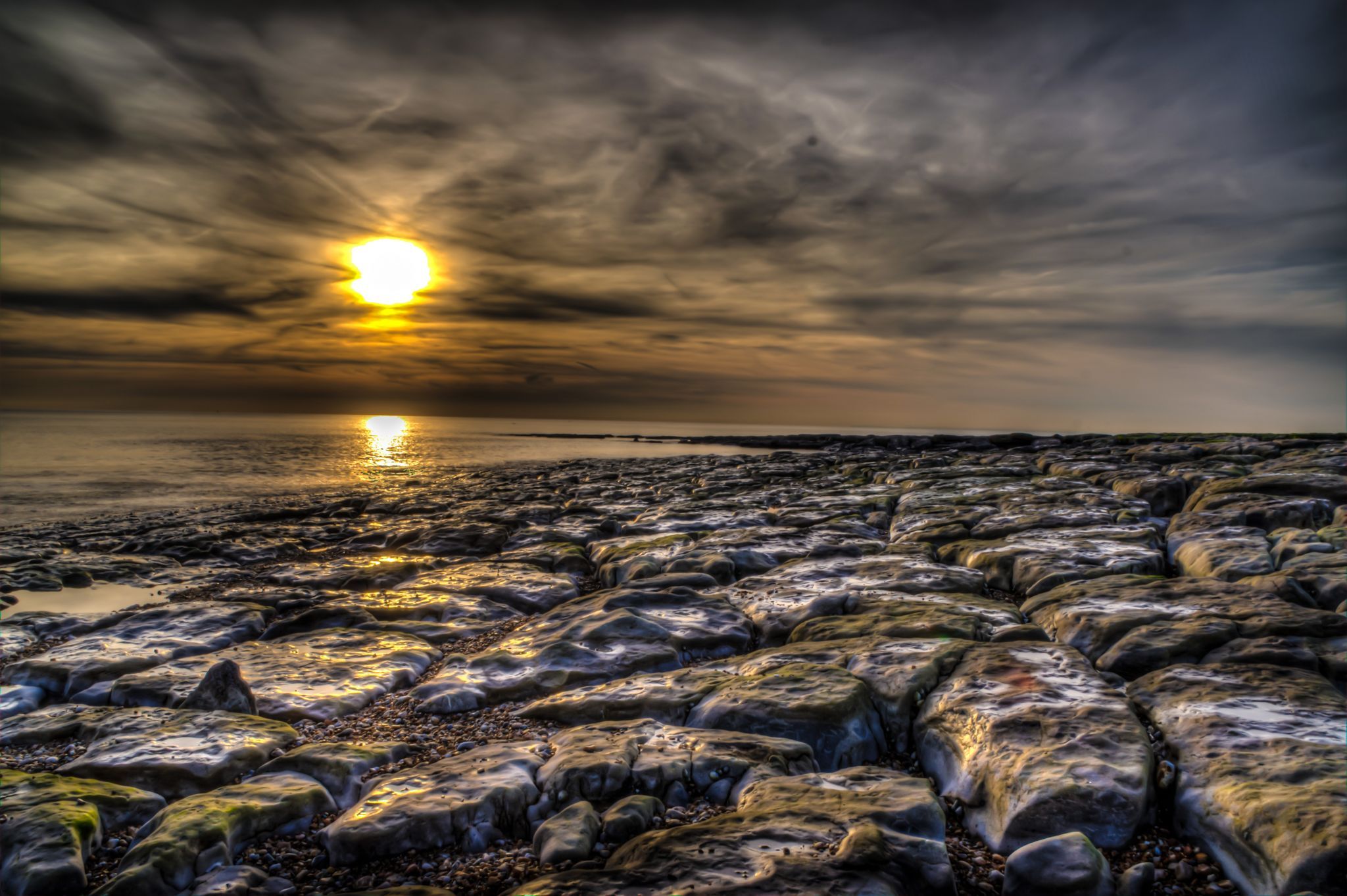 Beach of Ambleteuse, France
