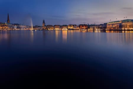 Binnenalster-View, Hamburg