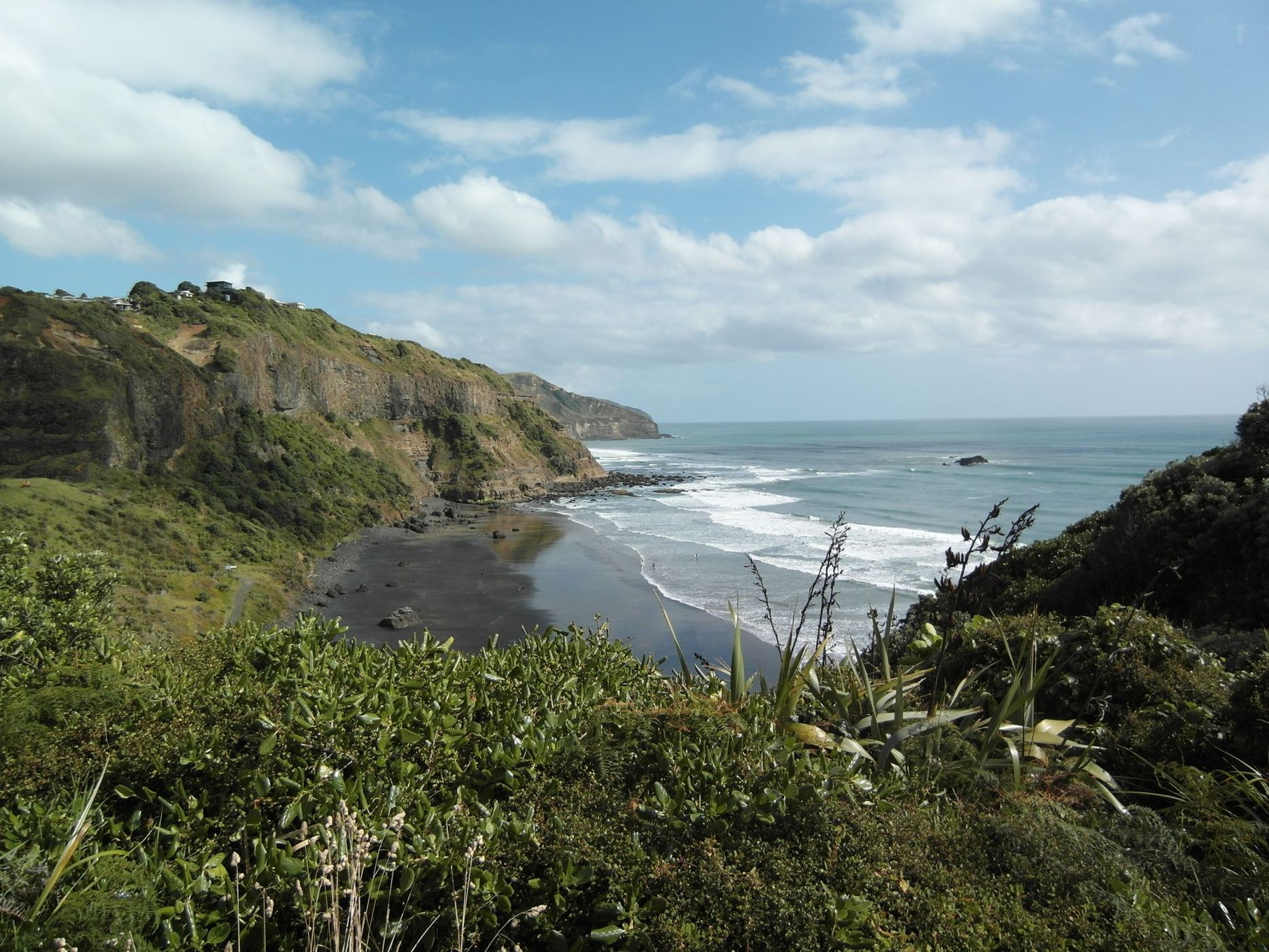 Black Sand Beach Muriwai, New Zealand