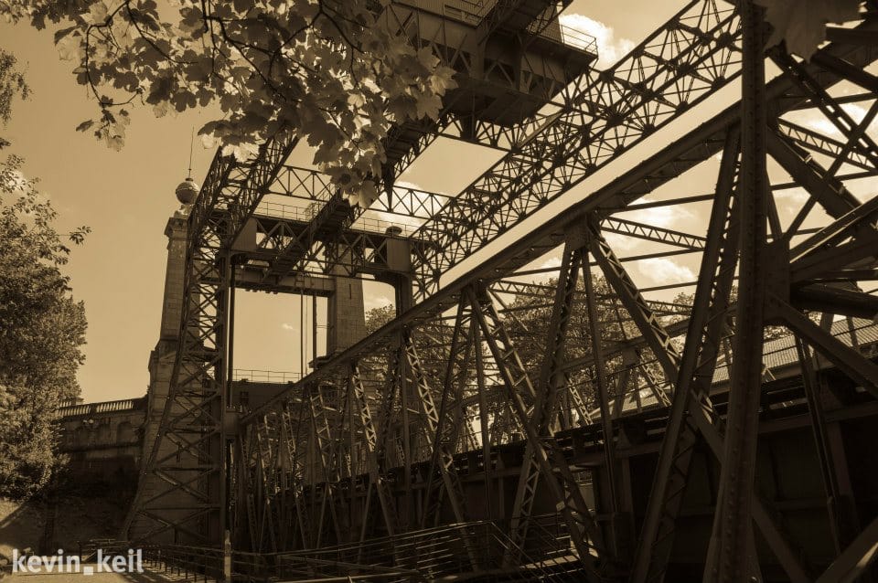 Boat lift of industrial museum Henrichenburg, Germany