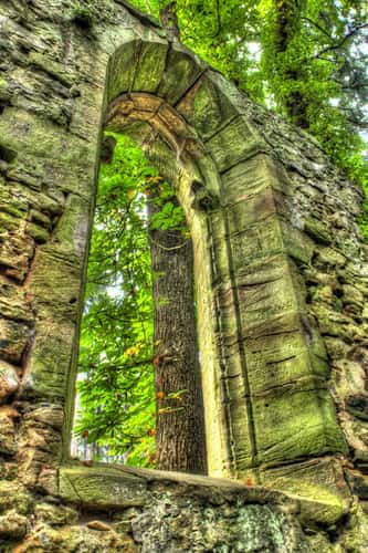 Church ruin Toepfersdorf