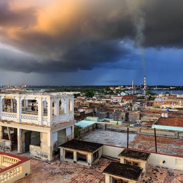Clouds over Cienfuegos, Cuba