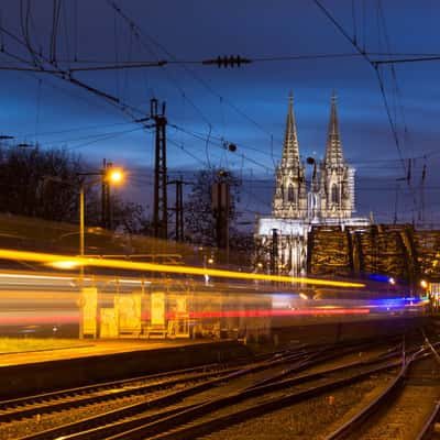 Cologne from the other side, Germany