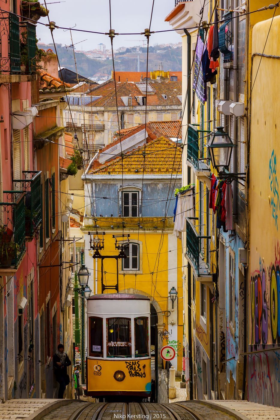 Elevador da Bica, Lisbon, Portugal