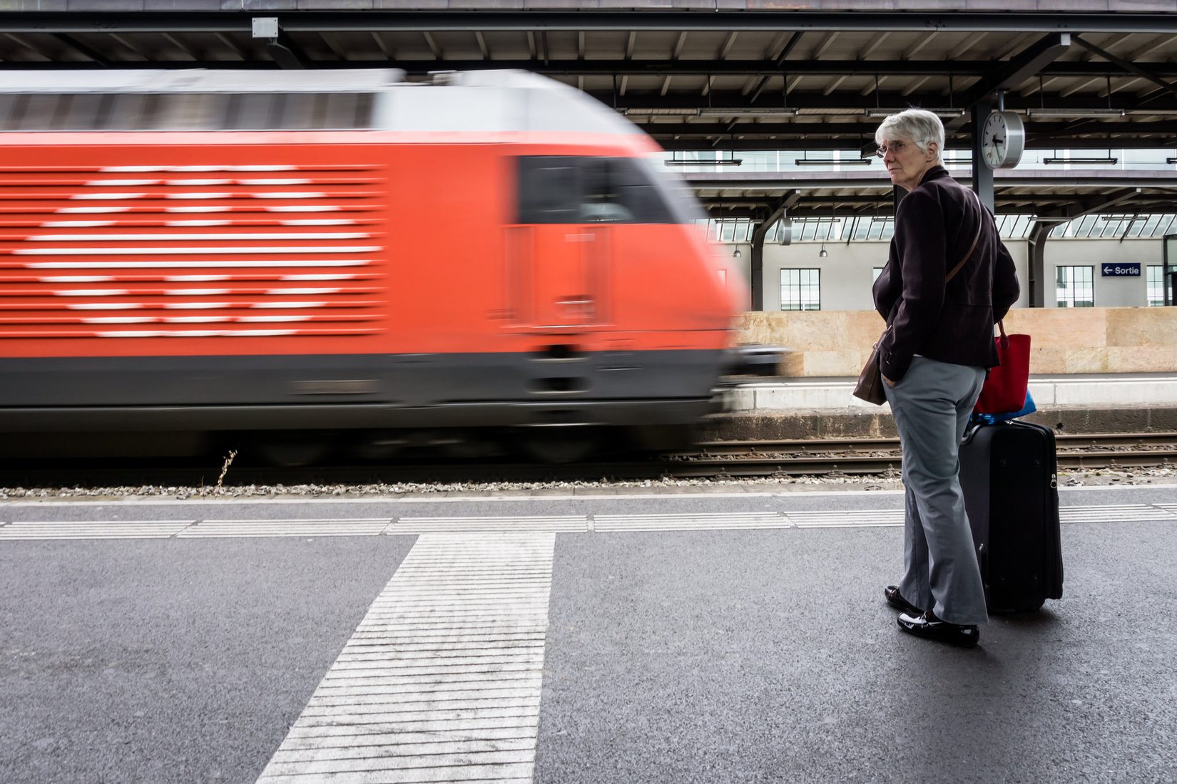 Geneve Cornavin Train Station, Switzerland