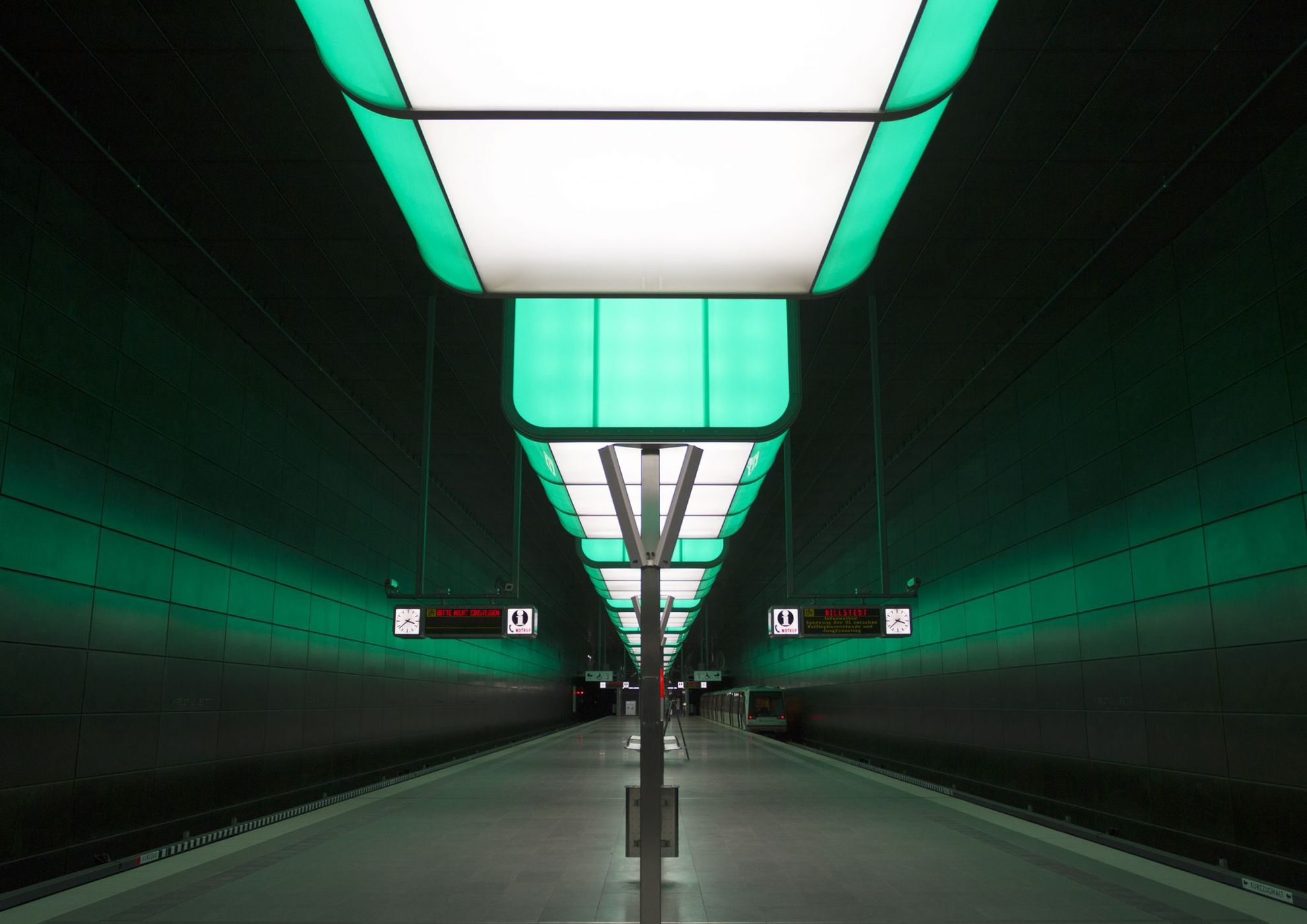 Metro Station, HafenCity Universität Hamburg, Germany