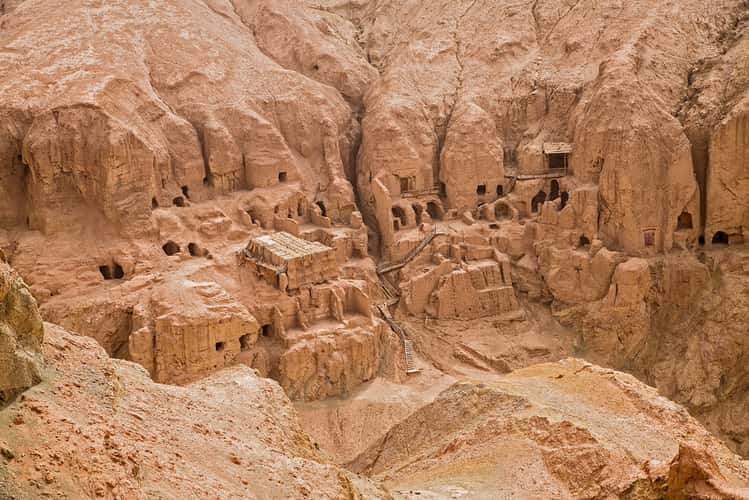 Cave temple from the 4th century
