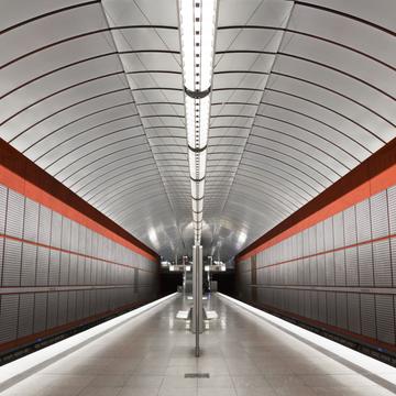 Kreillerstraße - Subway Station, Munich, Germany