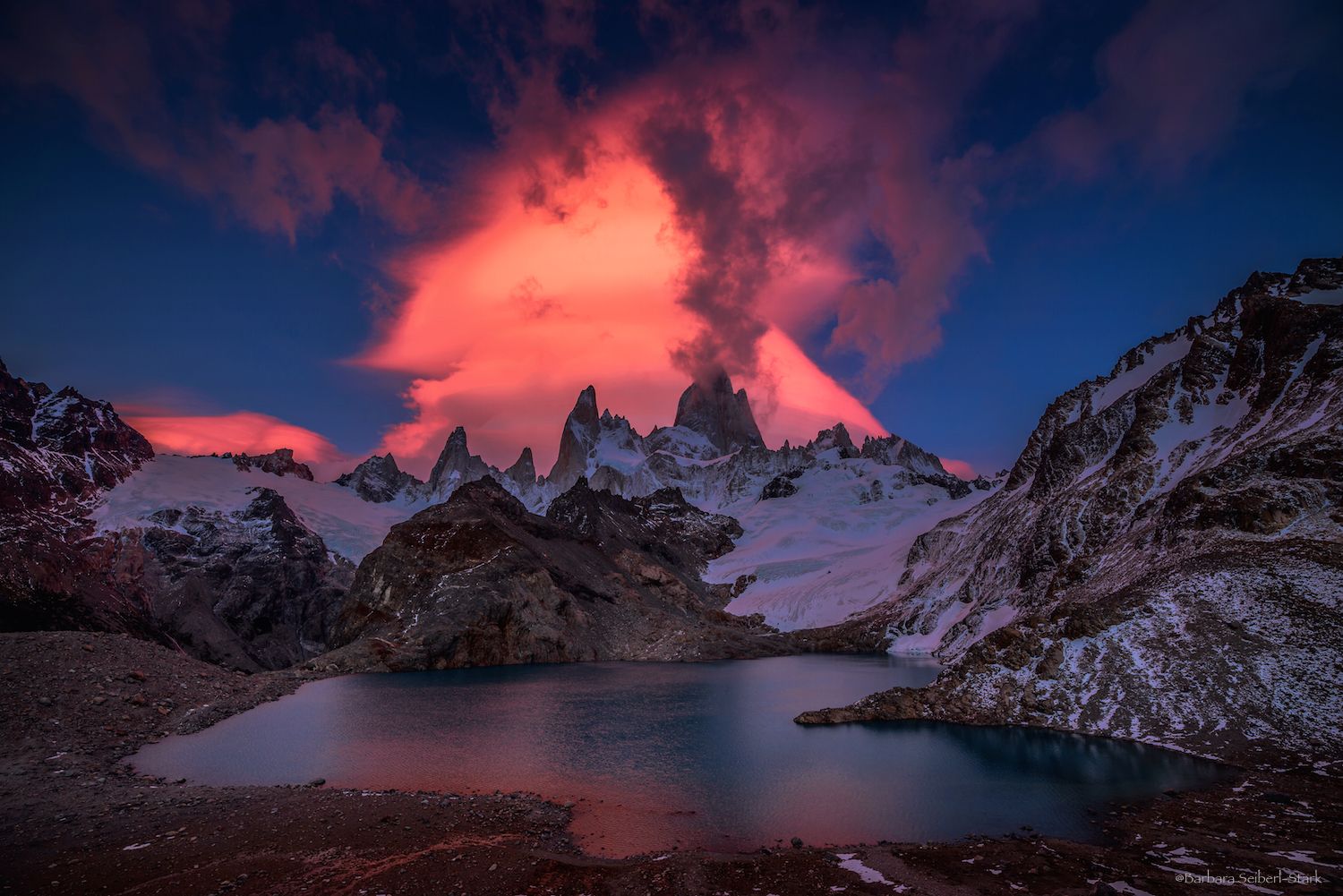 Laguna de los Tres, Argentina