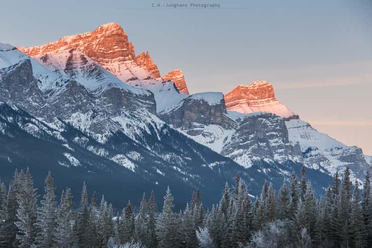 Mt. Rundle from the South