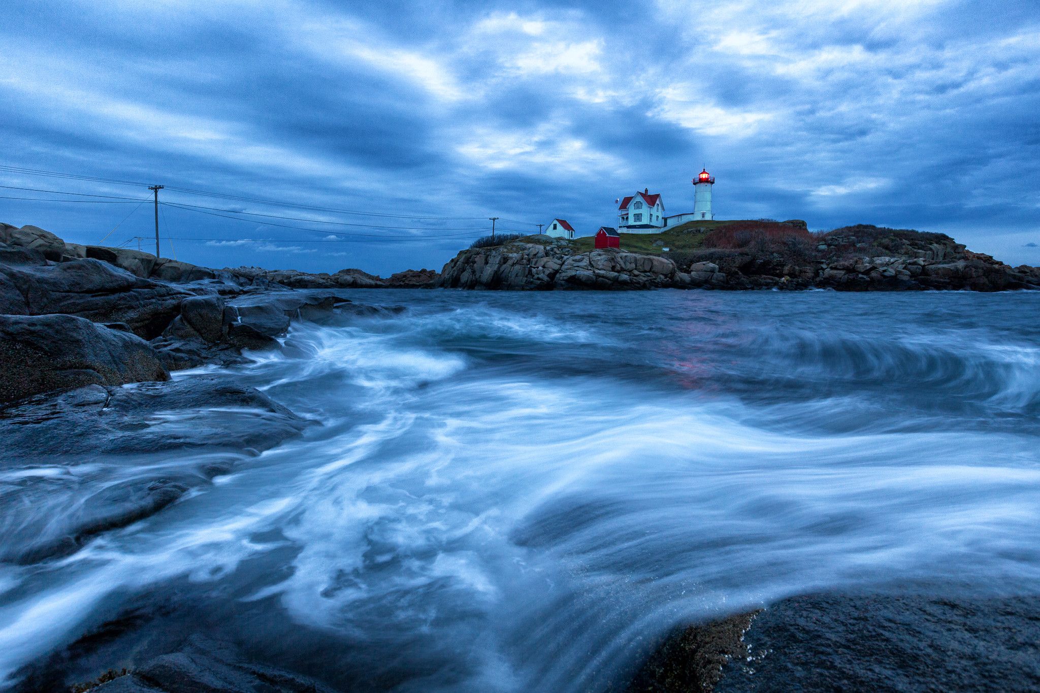 Cape Neddick Lighthouse - Nubble Island, USA