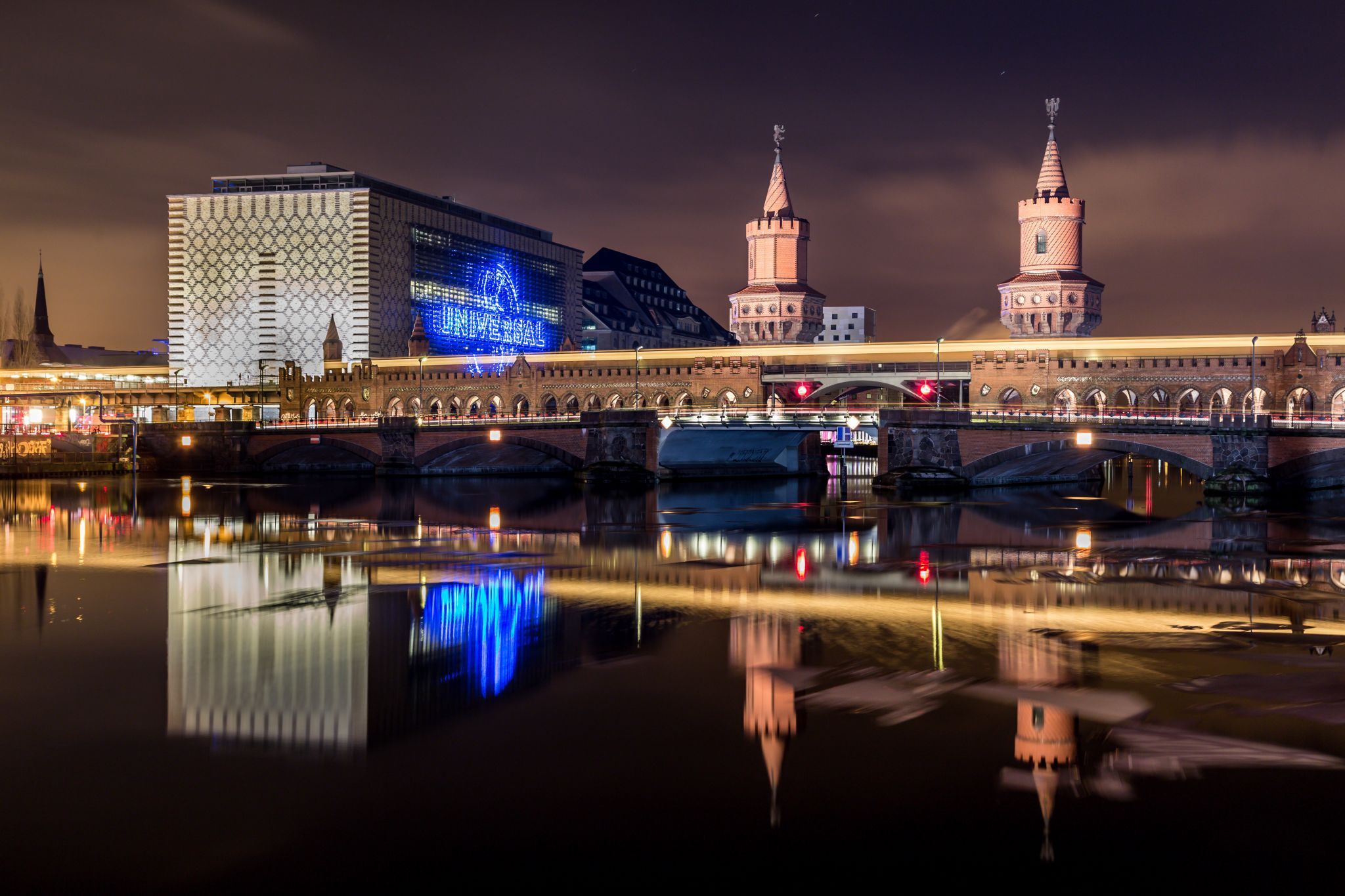 Oberbaumbrücke Nord-West Side, Germany