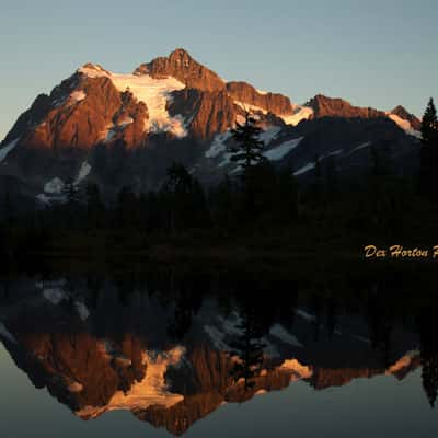 Picture Lake and Mt. Shuksan, USA