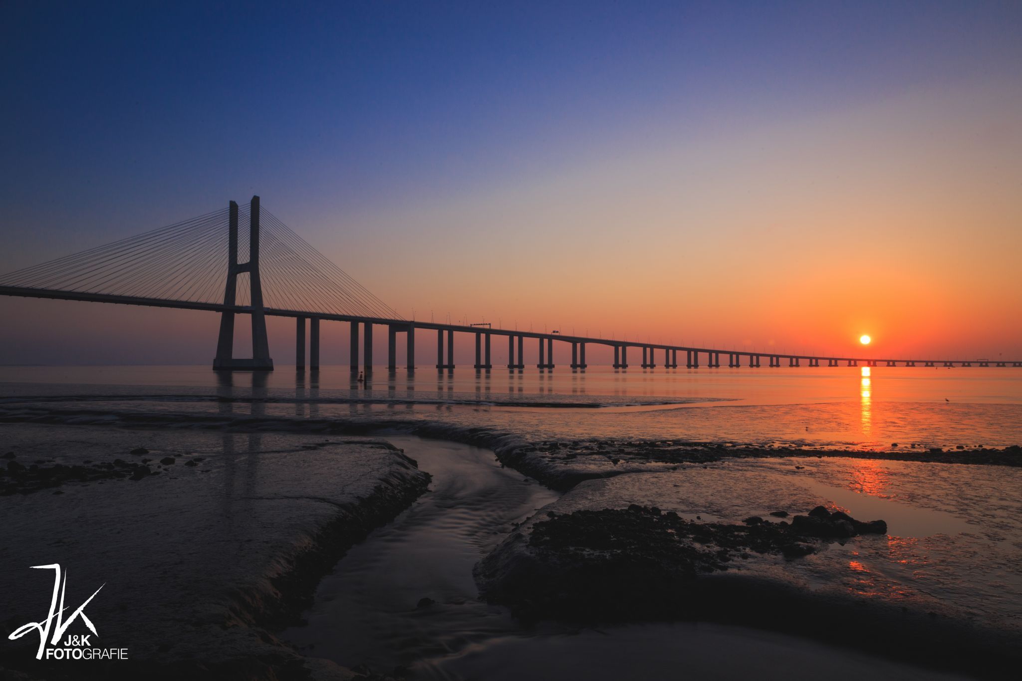 Vasco da Gama Bridge, Lisbon, Portugal