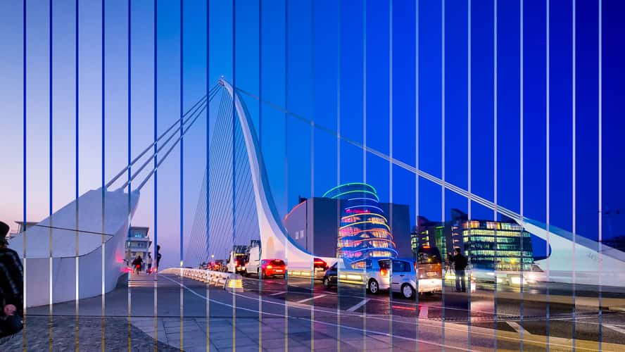 Samuel Beckett Bridge/ National Convention Centre, Dublin