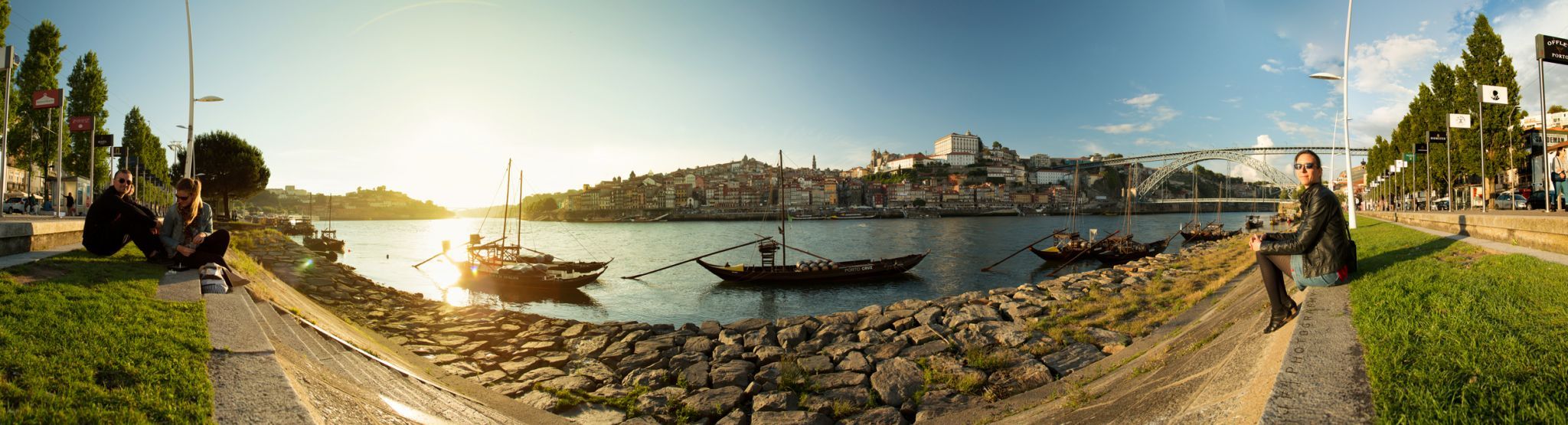 Sandeman´s corner, Porto, Portugal