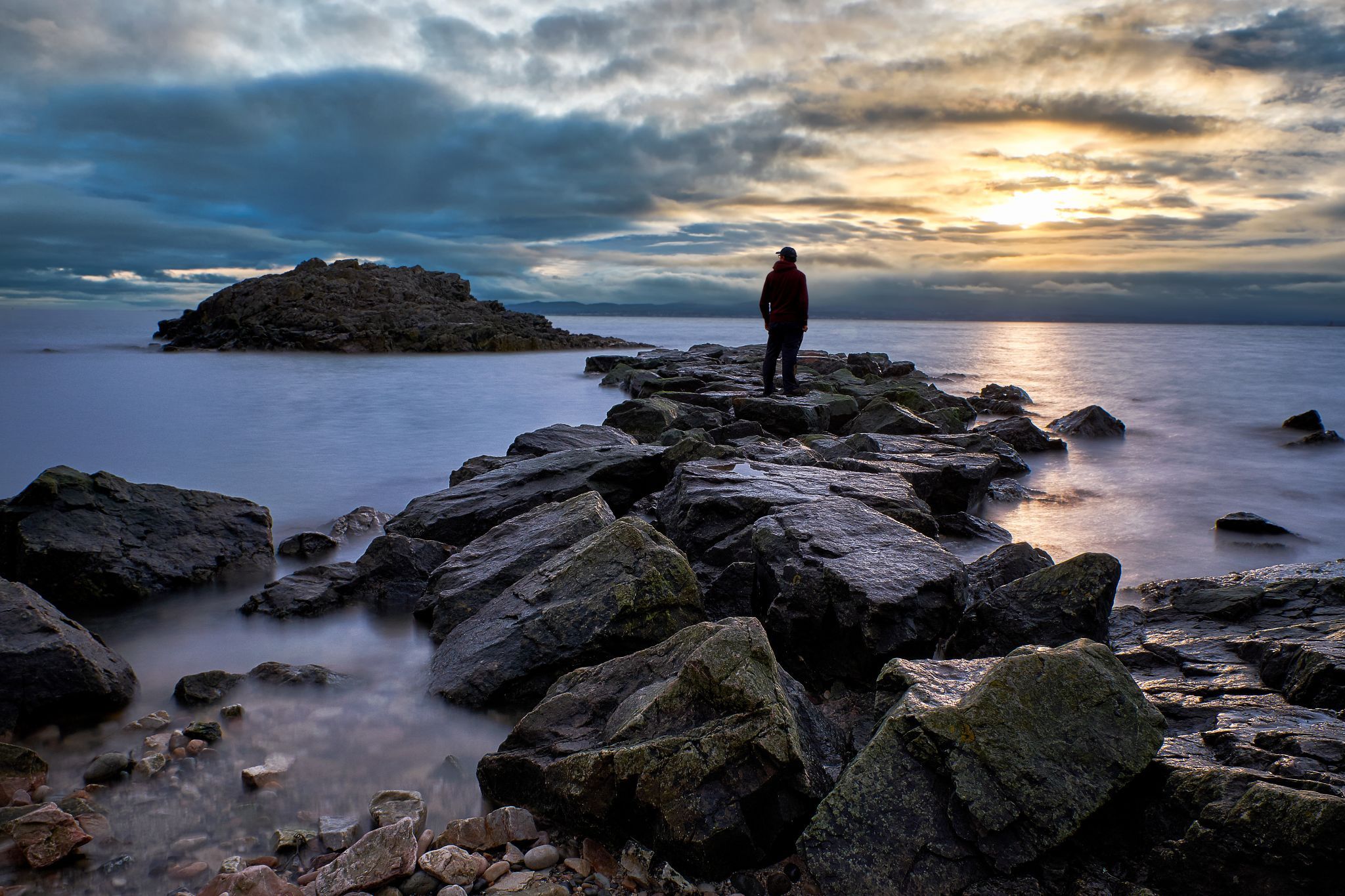 Secret beach, Howth head, Ireland