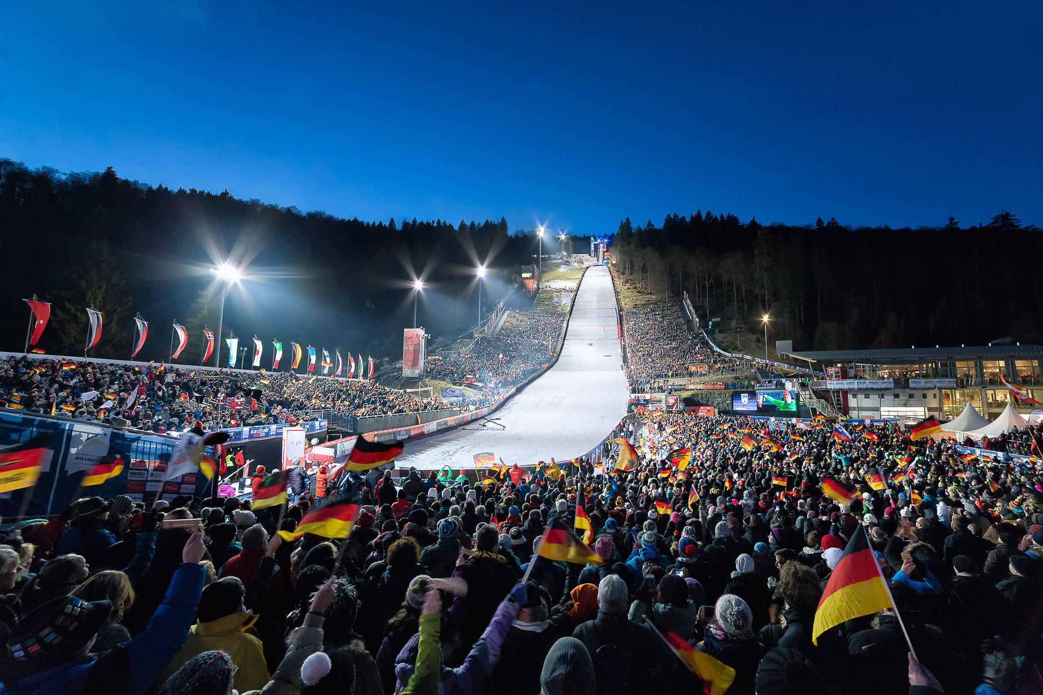 Ski-jumping hill Willingen, Germany