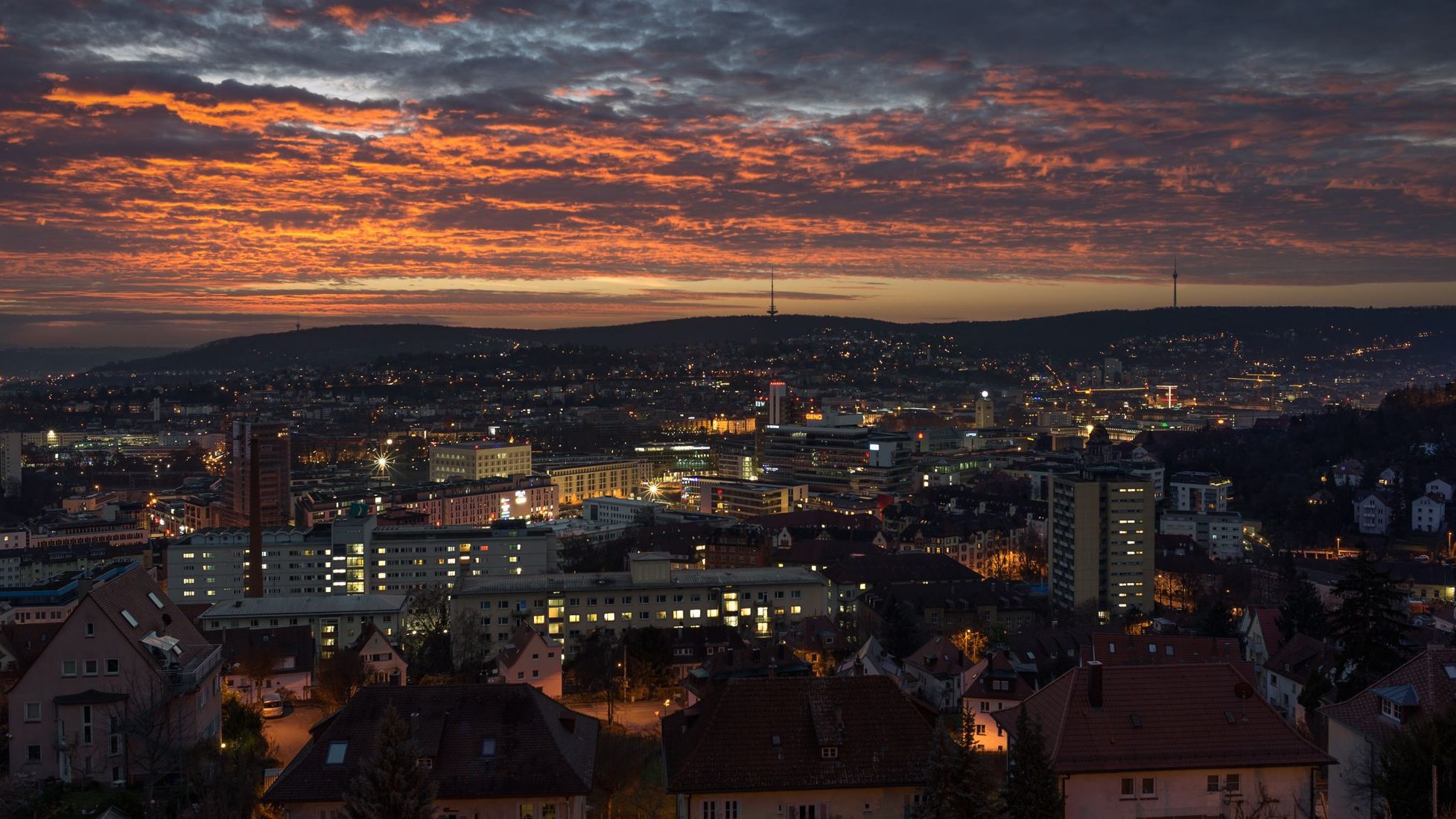 Stuttgart Panorama View, Germany