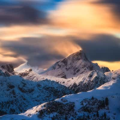 Summit of Strudelkopf, Italy