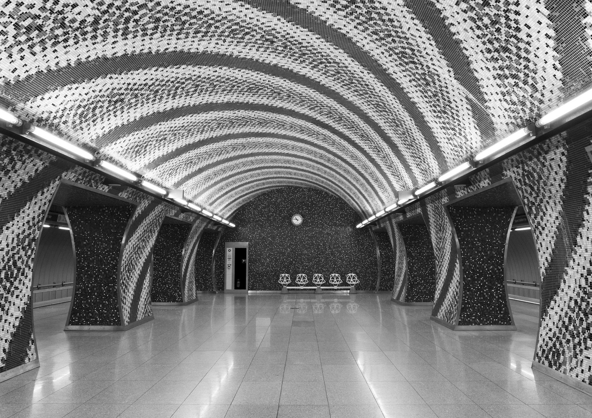 Szent Gellért tér - Subway Station, Budapest, Hungary