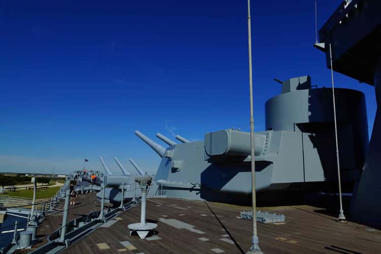USS Alabama, Mobile