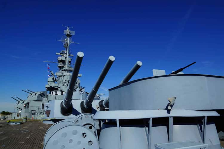 USS Alabama, Mobile