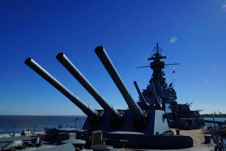 USS Alabama, Mobile