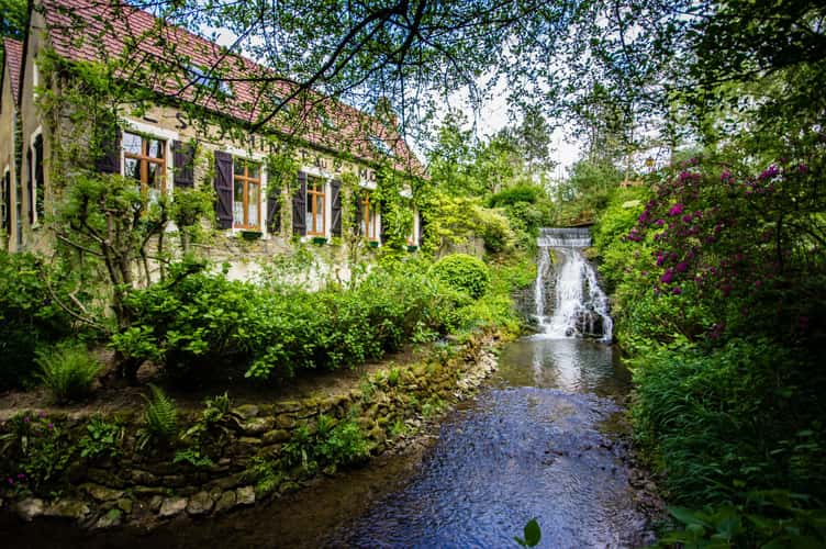Waterfall Denacre, France