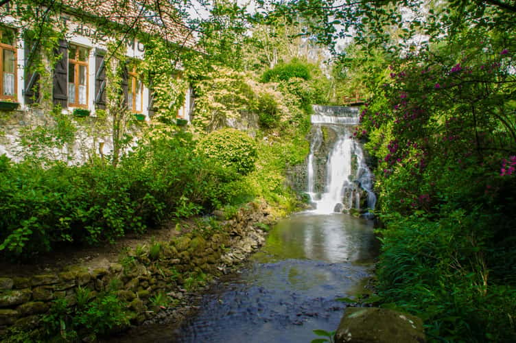 Waterfall Denacre, France
