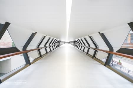 Adams Bridge, Crossrail Plaza, Canary Wharf, London