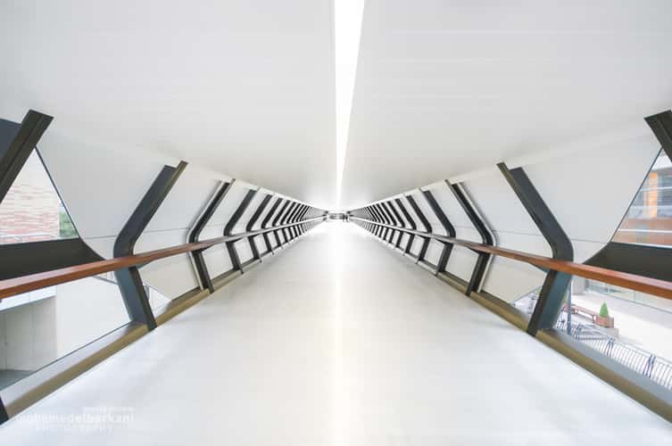 Adams Bridge, Crossrail Plaza, Canary Wharf, London