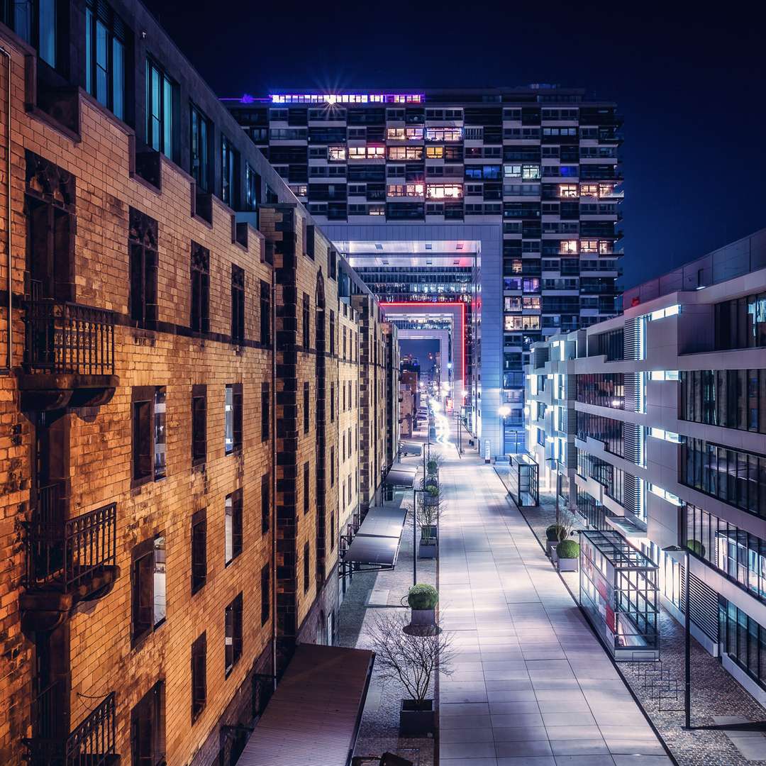 Cranehouses in Cologne, Germany