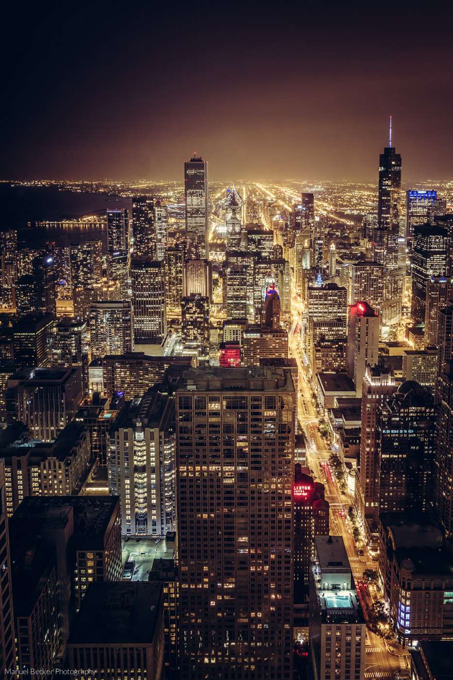 View from John Hancock Building, Chicago