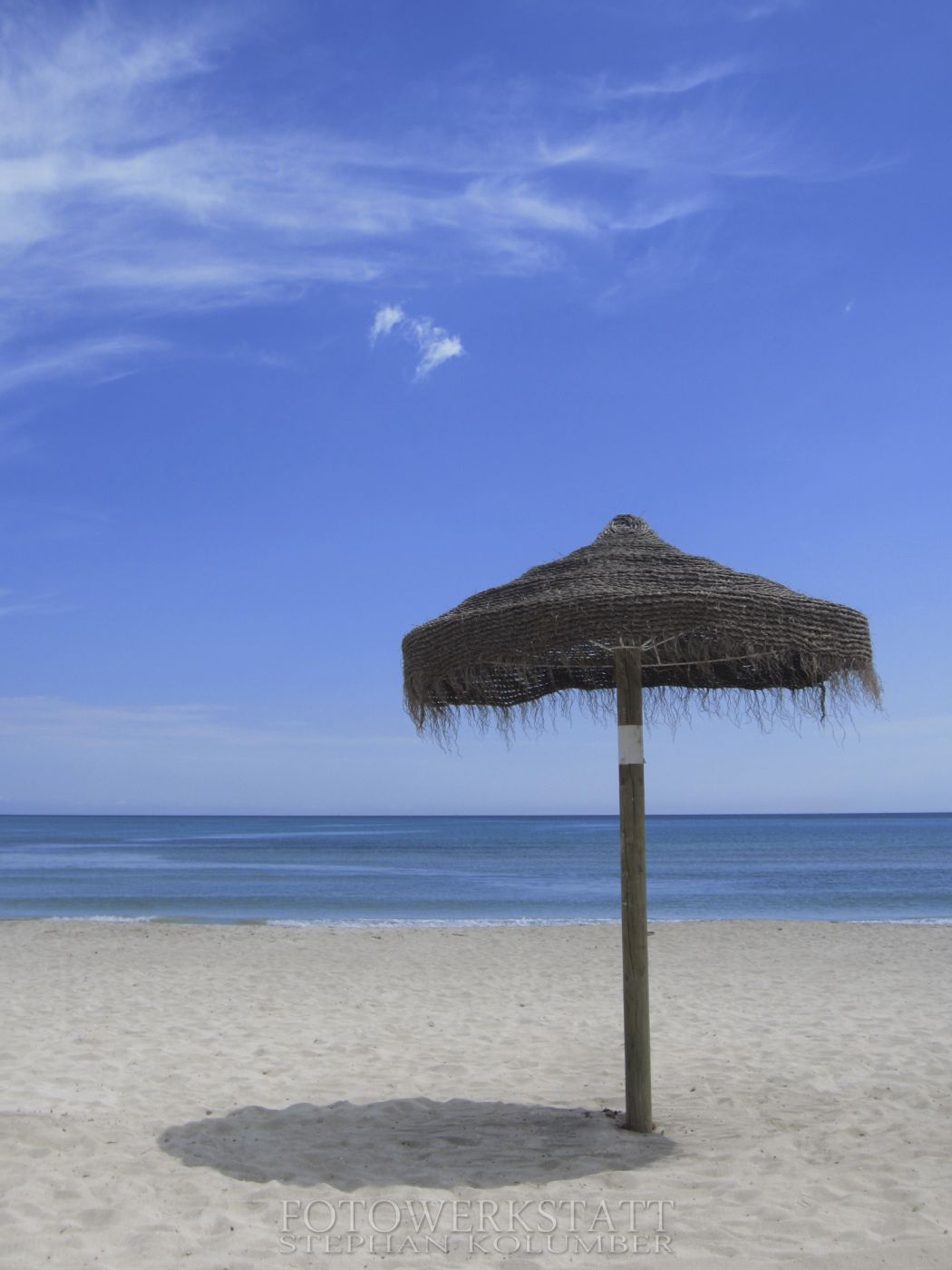 Beach at Can Picafort, Spain