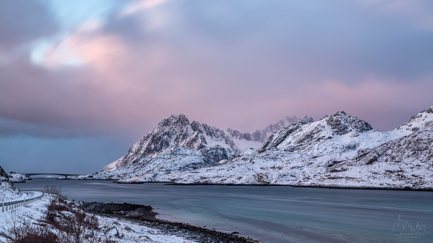 E10 view at Sundstraumen, Norway