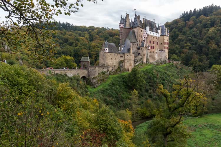Eltz Castle from the side