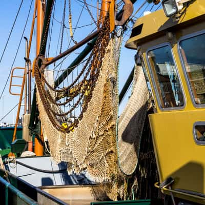 Fishing boats in Norddeich, Germany