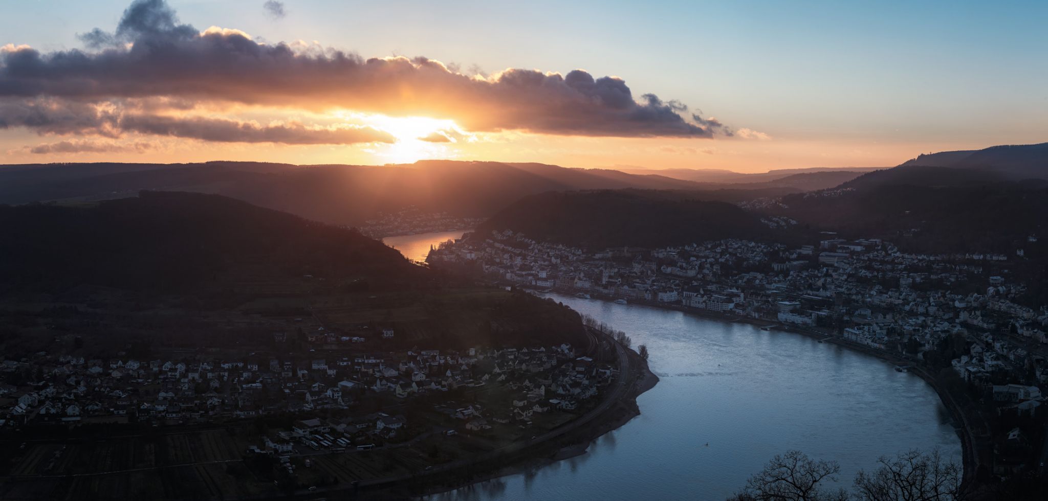 Gedeonseck Rheinschleife / Rhine loop, Boppard, Germany